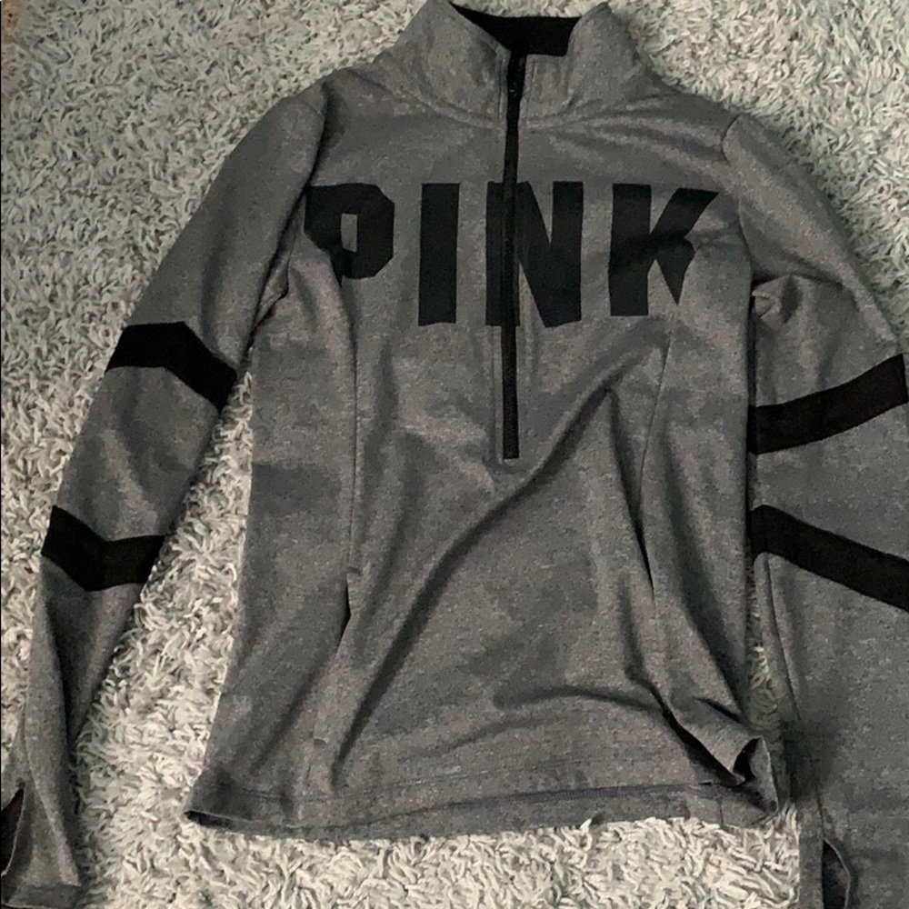 Grey and black PINK sweatshirt